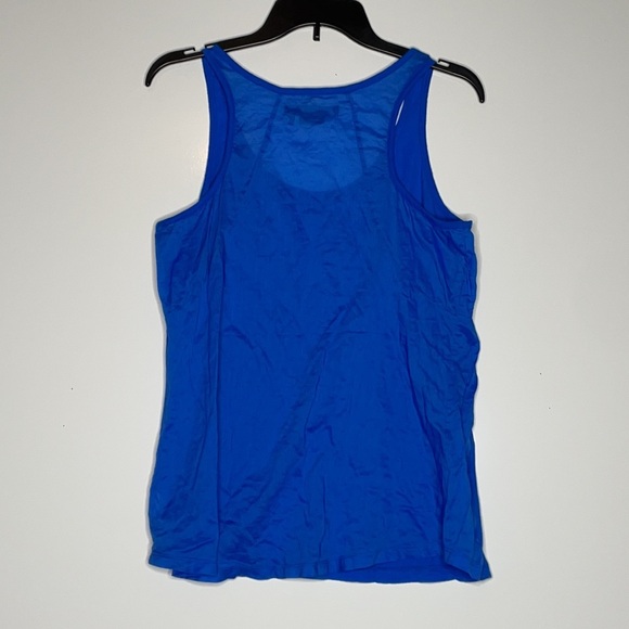 Miley Cyrus and‎ Max Aria Tank Top sz XL blue - Picture 4 of 4